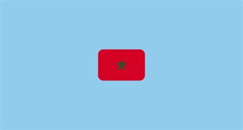 🇲🇦 Flag: Morocco Emoji on Toss Face (토스페이스) 1.5