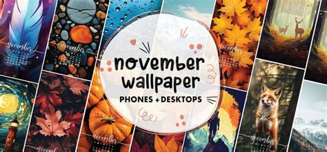 November Calendar Wallpaper | 100 Best Desktop & Phone Backgrounds