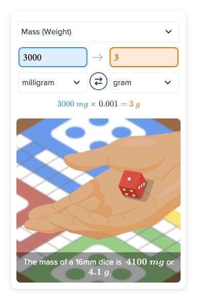 Flexi answers - How many grams are in 3000 milligrams? | CK-12 Foundation