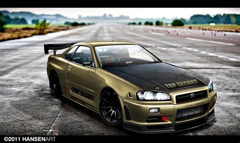 Nissan Skyline GTR R34 by ilPoli on DeviantArt