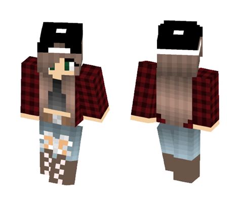 Minecraft Girl Skins Layout