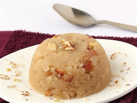 Suji ka Halwa Recipe - How to Make Rava Sheera - Sooji Halwa Without Milk