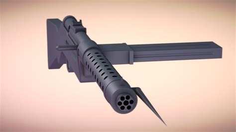 MP18 Submachine Gun (WW2) Modello 3D $2 - .fbx - Free3D