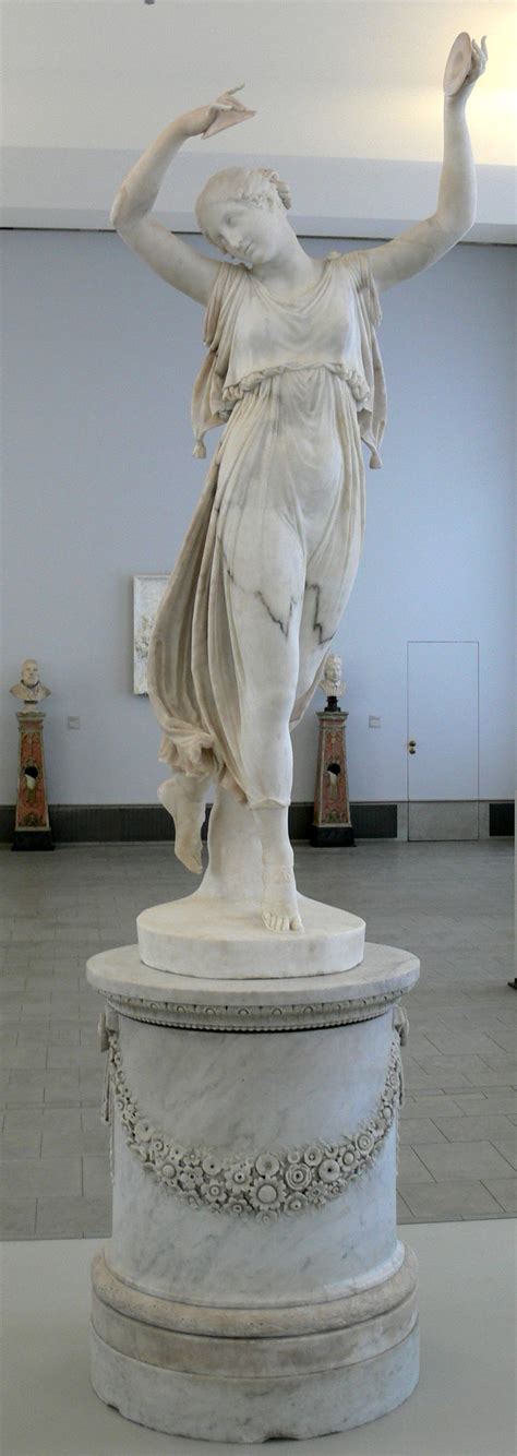 Elegant Marble Sculpture: Antonio Canova's Dancer