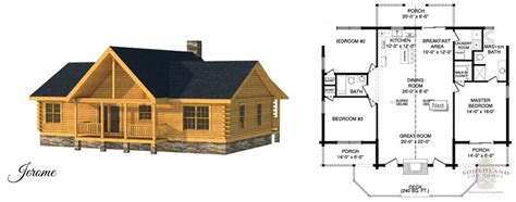 Small Log Homes & Kits | Southland Log Homes