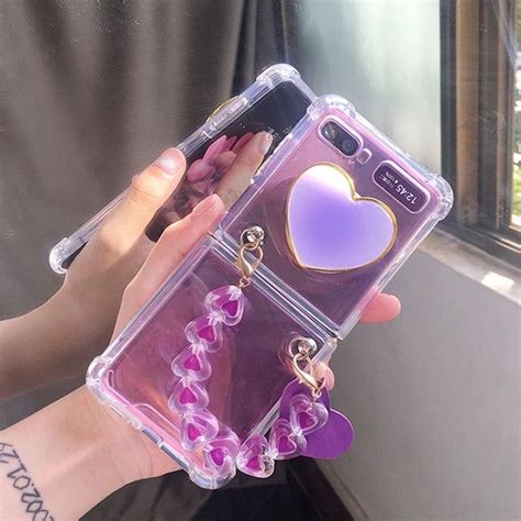 Purple Holder Phone case For Samsung Galaxy Z Flip | Kawaii phone case ...