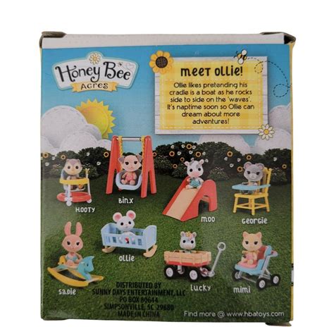 Honey Bee Acres Baby Ollie Flocked Mouse and 50 similar items