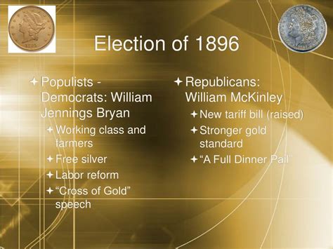 PPT - Populism & the Election of 1896 PowerPoint Presentation, free ...