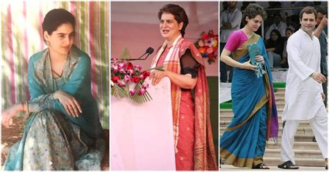 Decoding The Style Of Priyanka Gandhi Which Is All About Power Play