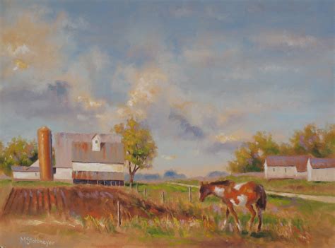 Farm Scenery Paintings | Barn and Farm Paintings and Midwest Landscapes by Michael Stohlmeyer