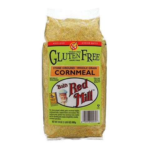 Bob's Red Mill Gluten Free Stone Ground Whole Grain Cornmeal - Shop Flour at H-E-B