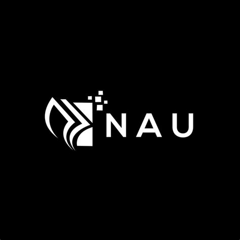 NAU business finance logo design.NAU credit repair accounting logo ...