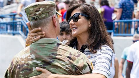 Nikki Haley calls husband’s National Guard deployment a ‘moment of pride’ | CNN Politics