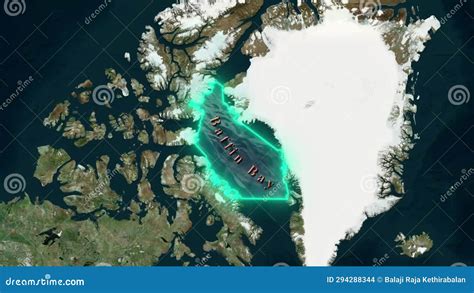 Baffin Bay Map stock footage. Video of globe, fighting - 294288344