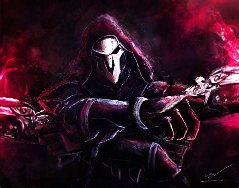 Reaper Overwatch HD Wallpaper