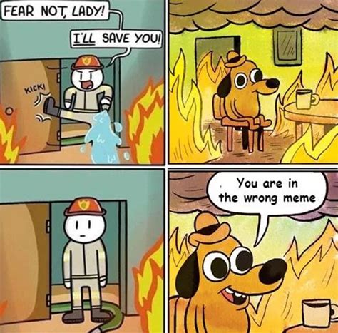 “This Is Fine” Meme: The Relatable Hound That Stuck With Us For Good ...