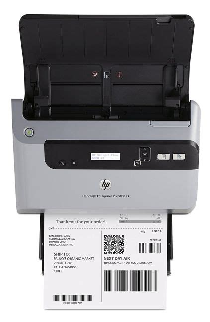 HP Scanjet Enterprise Flow 5000 S4 Sheet-feed Scanner L2755A#B19 | Printer Base