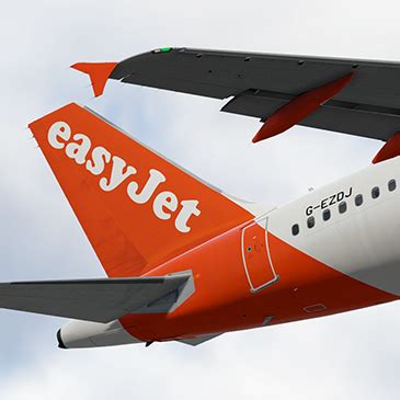 easyJet UK A319 Fleet - PBR User Submitted Liveries - Flight Sim Labs ...