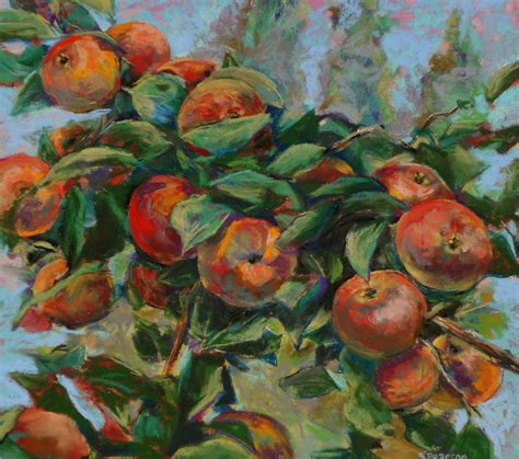 Apple Tree Painting by Sam Pearson - Pixels