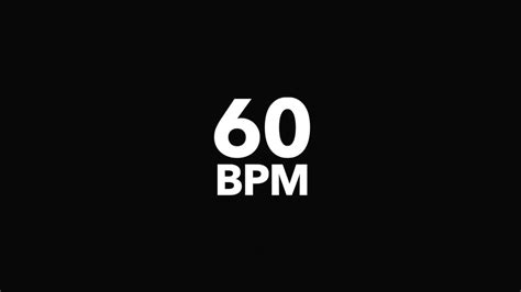 60 BPM - Metronome Flash - YouTube