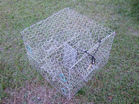 Blue Crab Trap - Galvanized or Vinyl Coated Wire Trap – Lee Fisher Fishing Supply