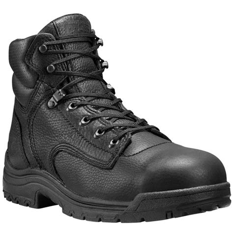 Timberland PRO 26064001 Titan Black Alloy Toe Work Boots - Family Footwear Center