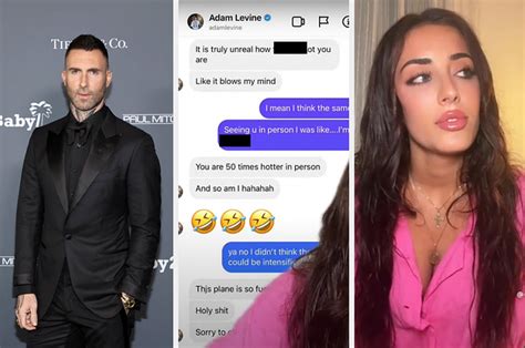 Adam Levine Denied Having An Affair But Said He "Crossed" The Line With ...