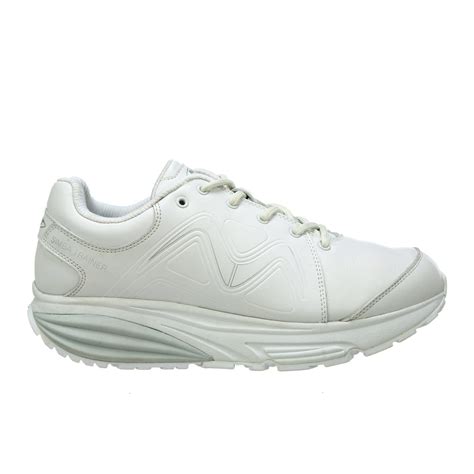 MBT - MBT Shoes Women's Simba Trainer Athletic Shoe: 9.5 Medium (D) White/Silver Lace - Walmart ...