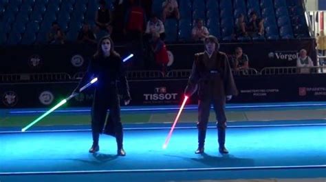 Here’s What Fencers Having A ‘Star Wars’ Lightsaber Duel Looks Like (Video)