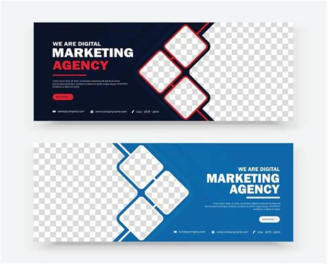 business marketing banner design template 1984799 Vector Art at Vecteezy