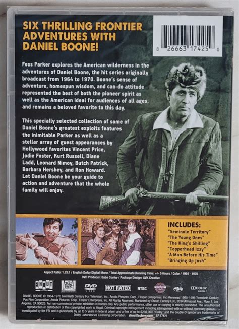 Exhibit #BC-TV1 Daniel Boone: Six Frontier Adventures – The Boone Project