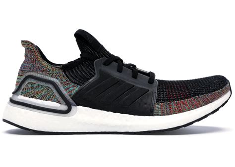 adidas Ultra Boost 2019 Black Multi-Color Men's - B37706 - US