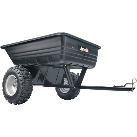 Agri Fab ATV Poly Dump Cart — 650lb. Capacity, 10 Cu. Ft., Model# 45-01751 | Wagons Yard Carts ...