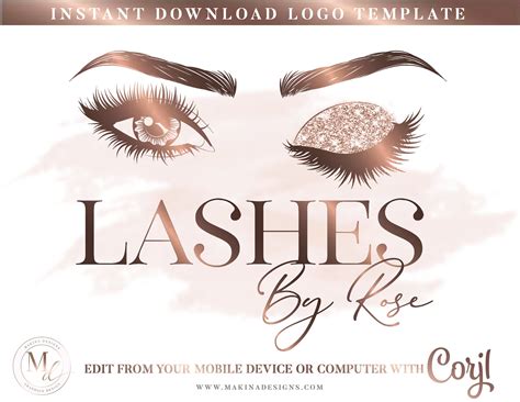 Famous Lash Logo Design Free 2022