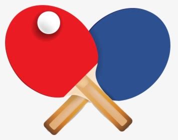 Clipart - Table Tennis Clip Art, HD Png Download - kindpng