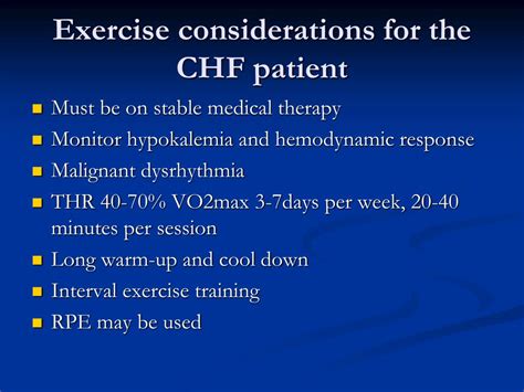 PPT - Exercise Prescriptions: Cardiac Rehab and Frail Adults PowerPoint Presentation - ID:170120