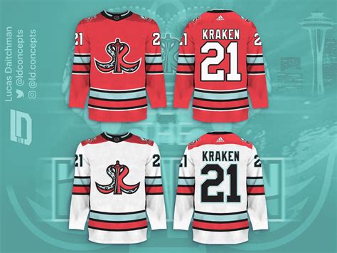 Seattle Kraken NHL concept jerseys are on point [Photos] - Detroit ...