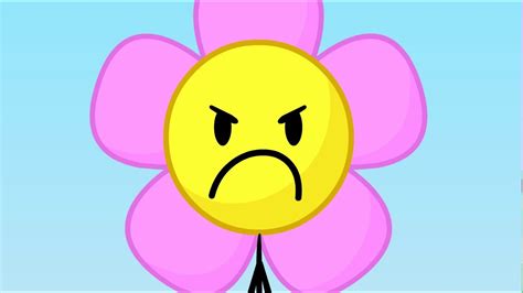 BFDI Flower Is Anger | Flowers, Love flowers, Anger