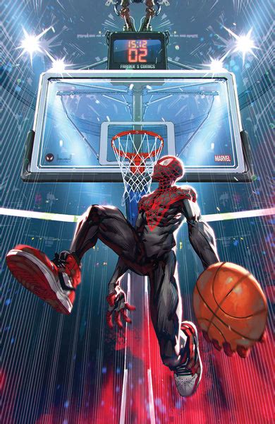 Spider Man and Miles Morales Miles morales spider-man #23 kael ngu basketball – frankie's comics ...