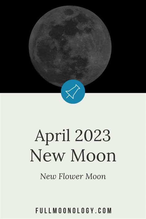 April 2023 New Moon, the new moon in Aries - FullMoonology