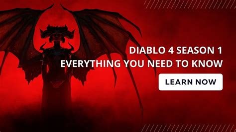 Diablo 4 Season 1 Guide - Everything You Need To Know