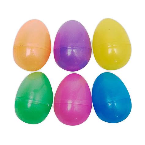 Iridescent Plastic Easter Eggs (12) Party Supplies - NEW - Walmart.com ...