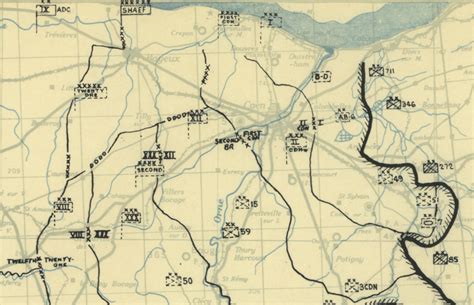 Normandy-Falaise Pocket Battle Map – Battle Archives