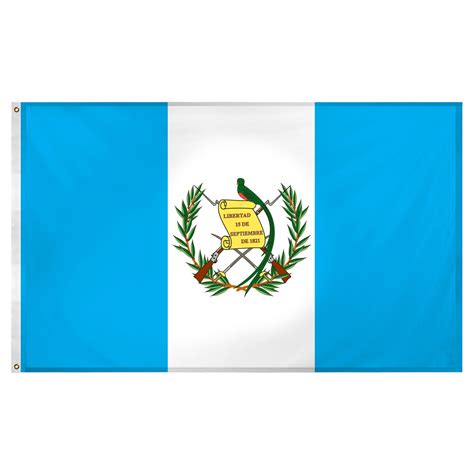 3x5 Guatemala Flag Guatemalan Country Banner Central America Pennant Bandera - Walmart.com