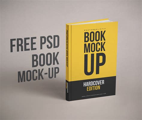 Realistic Book Cover Free PSD Mockup :: Behance