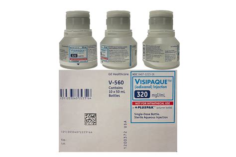 Visipaque Iodixanol Injection 320 mg/mL, 50 mL +Pluspak Polymer bottle – Professional Medical ...