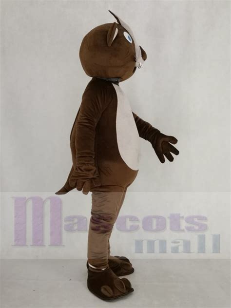 Brown Wombat Mascot Costume Animal