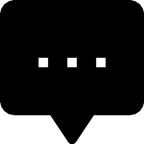 Chat Typing Vector SVG Icon - SVG Repo