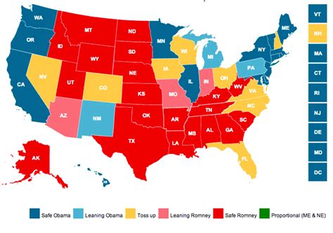 The 2012 Electoral College Map Done Right: States Sized By Votes, Not ...