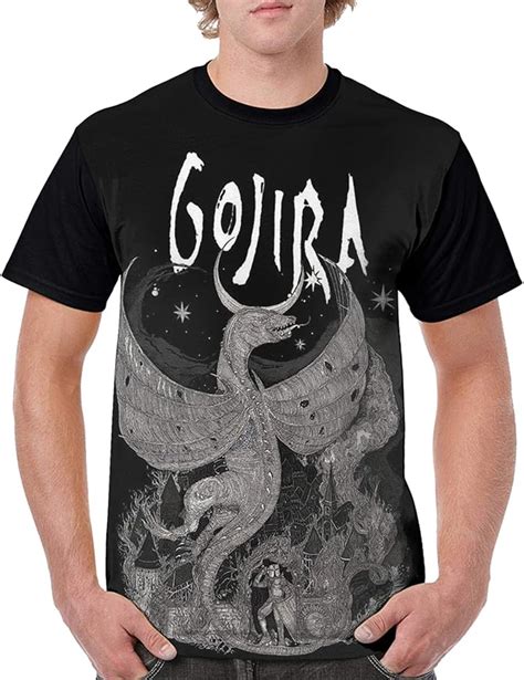 Gojira Music Band T Shirt Baseball Man Sport Short Sleeve O-Neck Tops Summer | Amazon.com